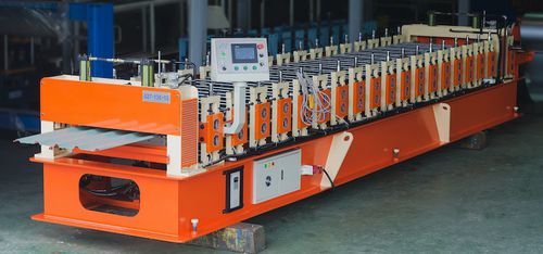 Perfiladora para placas de techado - AMECO INDUSTRIAL JOINT STOCK COMPANY - automática / controlada por PLC / fija