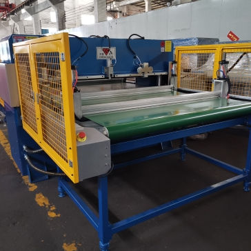 Máquina de corte vertical - HG-B200T - HONGGANG - para espuma / para correas / automática