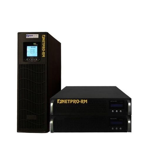 Sistema de alimentación ininterrumpida online - NETPRO-RM - Servo-Matik - monofásico / AC / de altas frecuencias