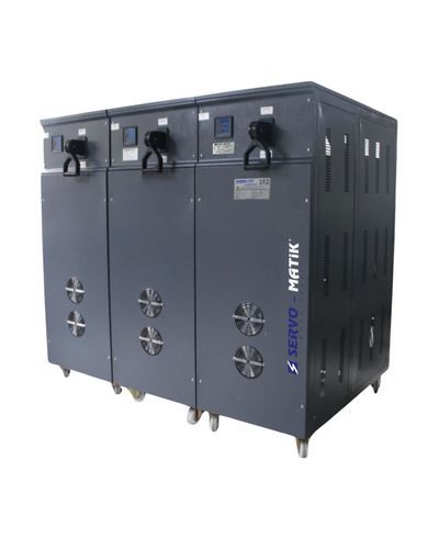 Estabilizador de tensión trifásico - SERVO-REG - Servo-Matik - con regulador de tensión automático