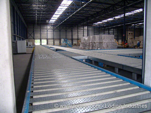 Transportador de rodillos - ROLLER DECK - Lödige Industries - horizontal / de transporte / para palés