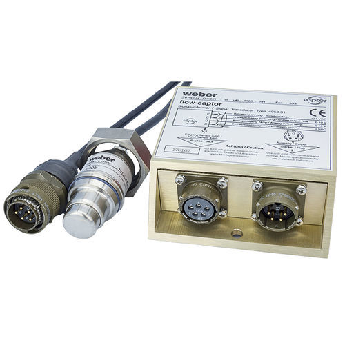 Sensor de caudal calorimétrico - 4215 S101 + 4615.30 S101 - weber Sensors GmbH - volumétrico / para líquido / para la supervisión de procesos