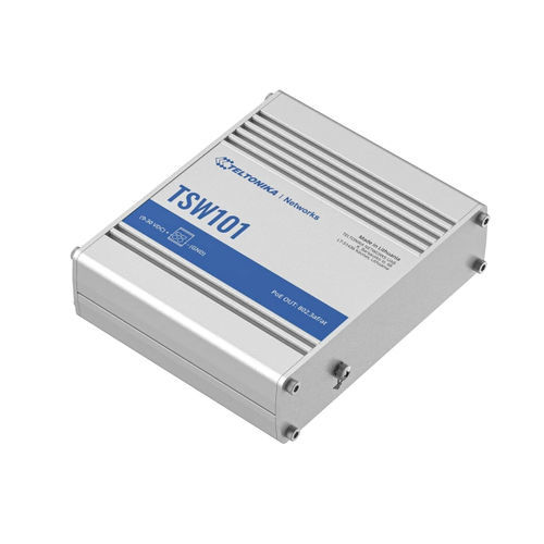 Conmutador Ethernet 5 puertos - TSW101 - TELTONIKA SAS - Gigabit Ethernet / embarcado / industrial