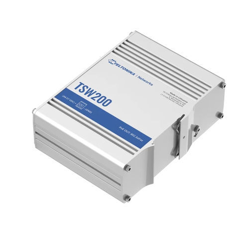 Conmutador Ethernet inteligente - TSW200 - TELTONIKA SAS - 8 puertos / Gigabit Ethernet / Power over Ethernet