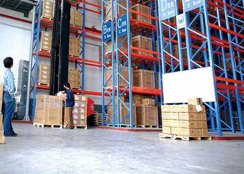 Sistema de estanterías con paleta - Aceally (Xiamen) Technology Co., Ltd - para pasillos estrechos