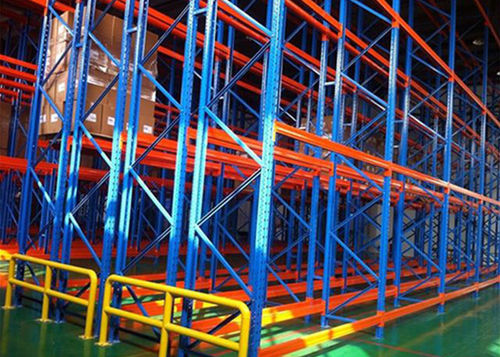 Sistema de estanterías con tablas - Aceally (Xiamen) Technology Co., Ltd - doble profundidad / para cargas pesadas / con paleta