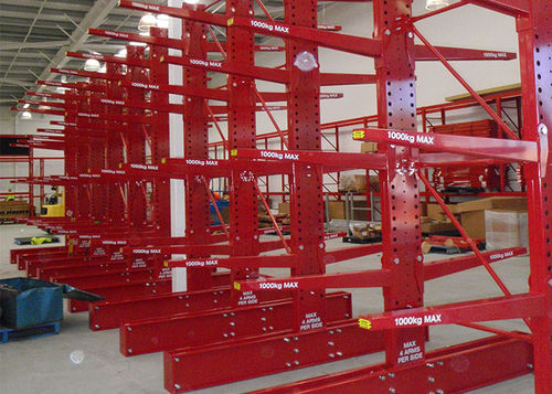 Sistema de estanterías cantilever - Aceally (Xiamen) Technology Co., Ltd - con tablas / para cargas pesadas / para tuberías
