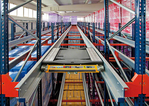 Sistema de estanterías por acumulación - Aceally (Xiamen) Technology Co., Ltd - para cargas pesadas / con paleta