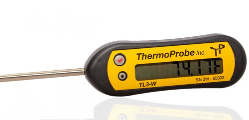 Termómetro RTD - TL3-W - ThermoProbe Inc - de resistencia de platino / con pantalla LCD / °C