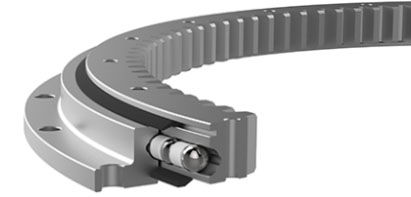 Corona giratoria con dientes interiores - Type 2000 - Rotis - de bolas / de una sola hilera