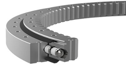 Corona giratoria con dientes interiores - Type 3000 - Rotis - de bolas / de una sola hilera