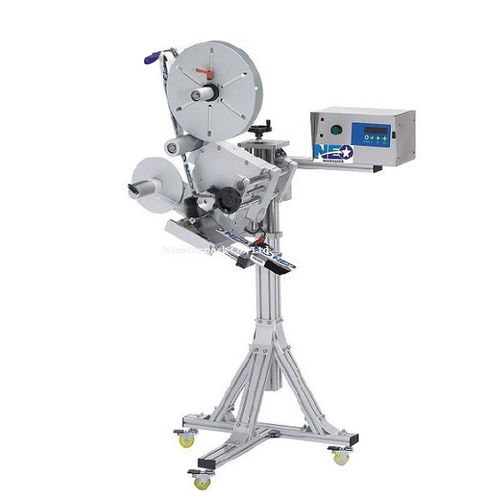 Aplicador de etiquetas automático - LA2000 - NEOSTARPACK Co., Ltd. - para botellas / para cajas / para aplicación en la parte superior del producto
