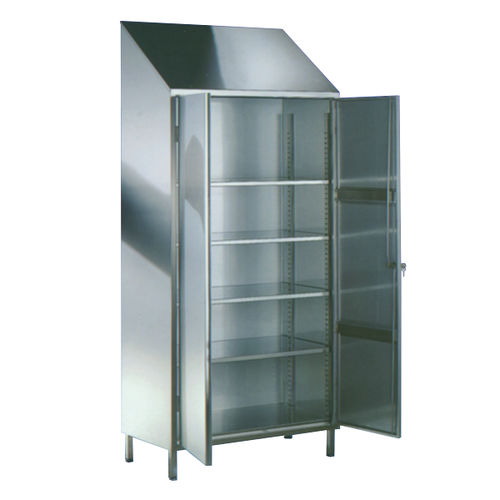 Armario de almacenamiento - C-003E series - NOVETAL - de suelo / con estantes / con puertas dobles