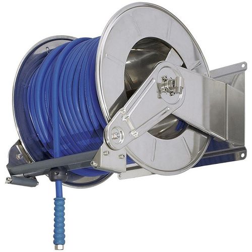 Enrollador de tubo para limpieza a alta presión - NOVETAL - retráctil / para aplicaciones marinas / para productos químicos