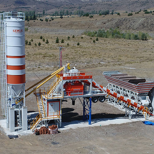 Planta de hormigón móvil - 160 S4 - Semix Concrete Batching Plants