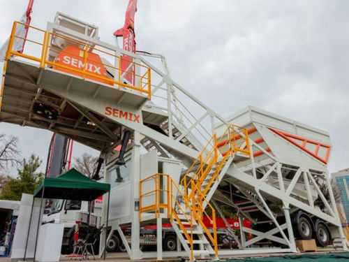 Planta de hormigón móvil - MOBILE 60 - Semix Concrete Batching Plants