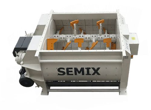 Malaxadora dinámica - Semix Concrete Batching Plants - horizontal / batch / de sólidos