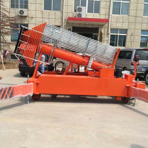 Cesta telescópica móvil - a900 series - Jinan Juxin Machinery Co., Ltd. - hidráulica / todoterreno / para obra