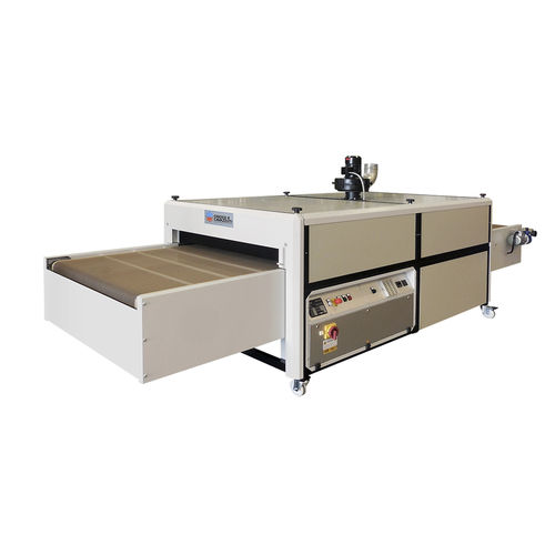 Secador de aire caliente - NOIR 2500 - Chiossi e Cavazzuti srl - para la industria textil / con transportador de cinta / con regulador de temperatura