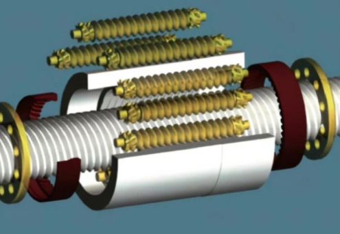 Cilindro de husillo de rodillos planetarios - DGRHTV30-60 - Shenzhen Packway Technology Development Co., LTD - eléctrico / de acero / de gran potencia