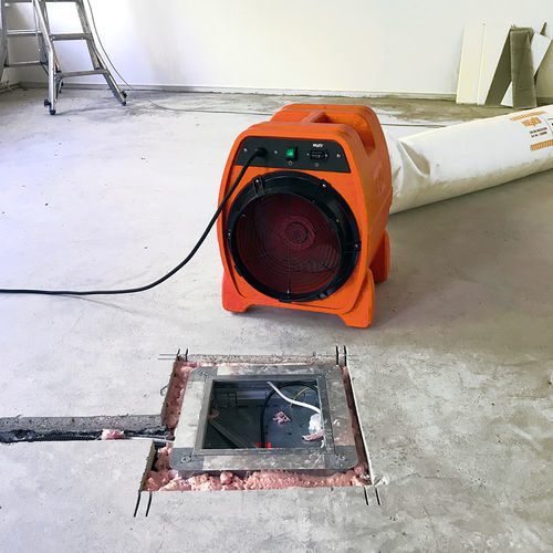 Ventilador de alto caudal - PowerVent 3000 - Dantherm Group A/S - portátil / IP44 / axial