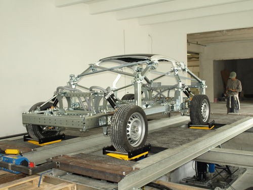 Máquina de ensayo de vehículo - KNR system - de durabilidad
