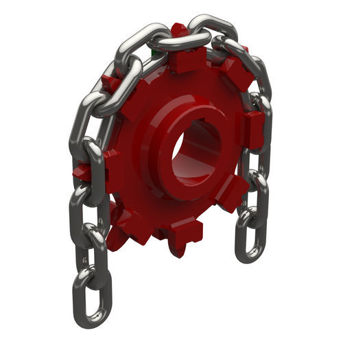 Piñón de cadenas - IR - pewag Deutschland GmbH - de dientes helicoidales / con cubo / de acero