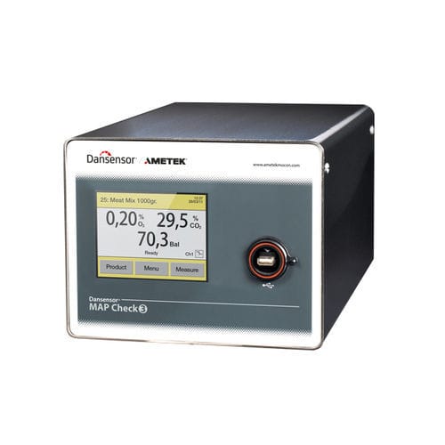 Analizador de oxígeno - MAP Check 3 Pressure  - AMETEK MOCON - de dióxido de carbono / CO / CO2/02