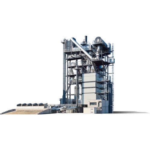 Planta de asfalto transportable - RPP - Wirtgen Norway AS - Benninghoven - estacionaria