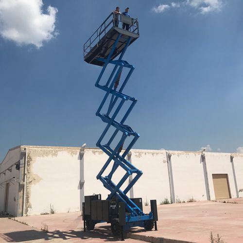 Plataforma elevadora de tijera autopropulsada - MPD xx18 series - ONDER GRUP MAKİNE - electrohidráulica
