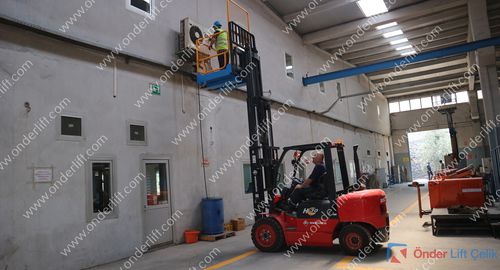 Plataforma de acceso - ONDER GRUP MAKİNE - suspendida
