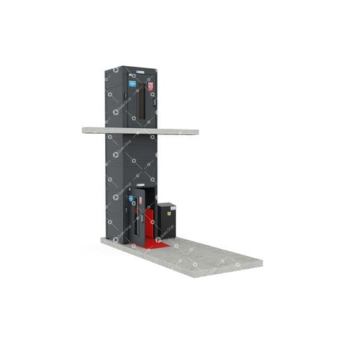Montecarga eléctrico - DHYA.1  - ONDER GRUP MAKİNE - de columna