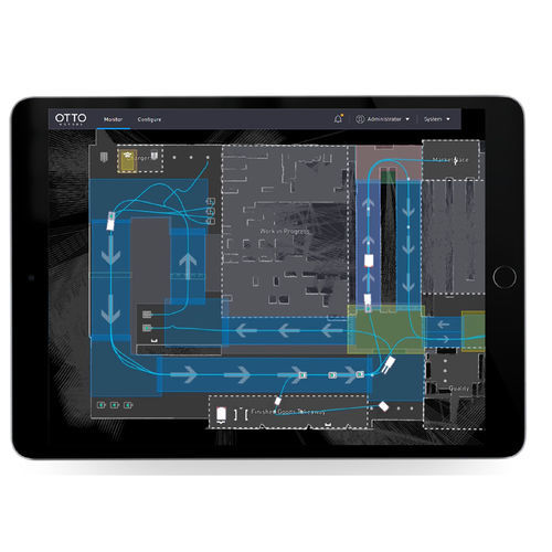 Software de gestión de flota - OTTO Fleet Manager - OTTO Motors - para robot móvil autónomo