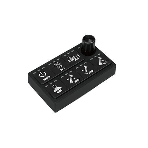 Teclado numérico 8 teclas - SPM-KEYP-B08 - Hunan SonnePower International Co., Ltd. - empotrable / de silicona / de PBT
