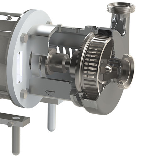 Mezcladora de turbina - QIM Series - Q-Pumps - horizontal / en línea / de sólidos
