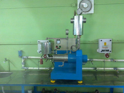 Molino de laboratorio - WAHAL ENGINEERS - con perlas / horizontal / de corte fino