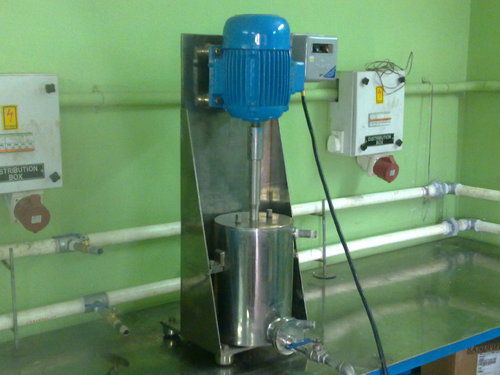 Molino de laboratorio - WAHAL ENGINEERS - con perlas / vertical / batch