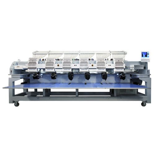 Máquina bordadora multicabezal - HM/D-1506 - Highland Embroidery Machines - con 15 agujas / para gorras