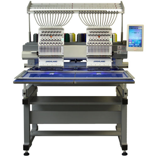 Máquina bordadora multicabezal - HM/D-1502C5 - Highland Embroidery Machines - con 15 agujas / asistida por ordenador / para gorras