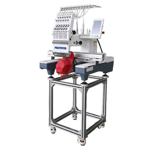 Máquina bordadora de monocabezal - FORTEVER FT-1201/1201L/1201XL - Elestar - asistida por ordenador / para gorras