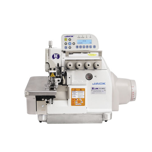 Máquina de coser punto de cantonera - Jack JK-900E - Elestar - fija / con cortahilos / automática