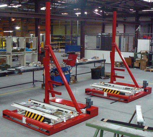 Carro de transferencia sobre railes para palés - navette - Matrex - para cargas pesadas