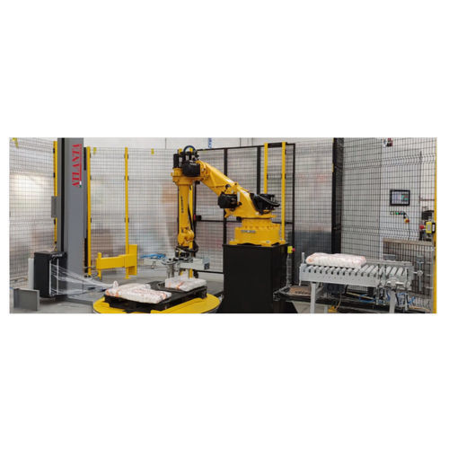 Célula robotizada de paletización - Euroimpianti - Skilled - para la industria agroalimentaria / compacta