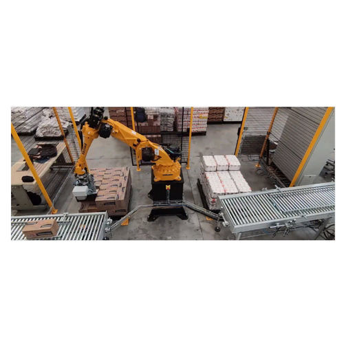 Célula robotizada de manipulación - Euroimpianti - Skilled - de paletización / para la industria agroalimentaria / compacta