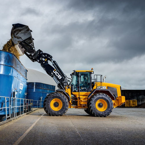 Cargadora de ruedas - 457S - JCB - articulada / de exterior / para obra