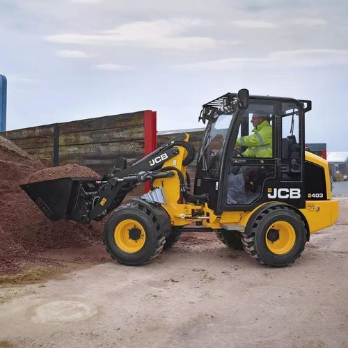 Cargadora de ruedas - 403E - JCB - compacta / compacta / diésel