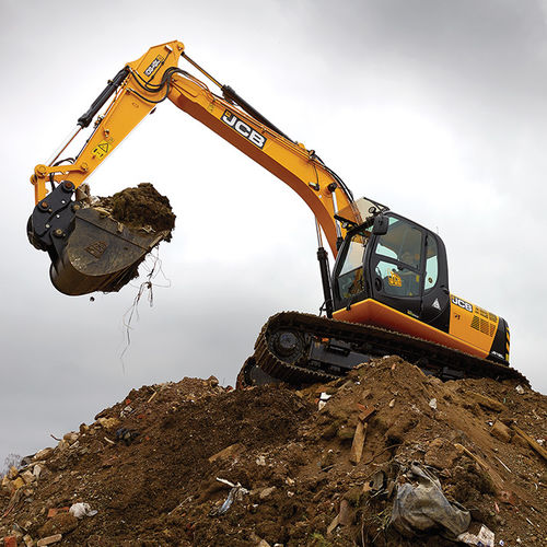 Excavadora de grandes dimensiones - JS180 - JCB - con orugas / para obra de construcción / multiusos