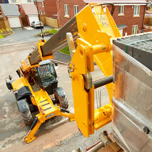 Manipulador telescópico con motor diésel - 535-125 Hi-Viz - JCB - con radio de giro reducido / compacto / manejable
