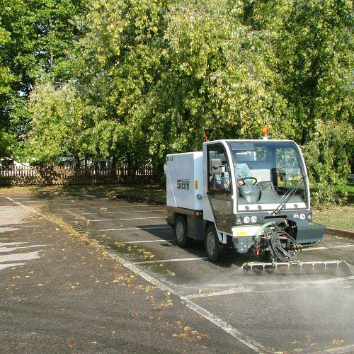 Máquina lavadora de calles de alta presión - SL2V - Sicas Euroclean Srl - de agua