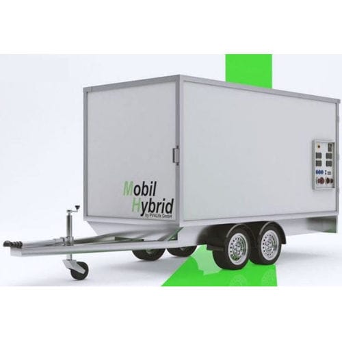 Grupo electrógeno de gas natural - 2424 - MobilHybrid by PV4Life GmbH - de biogás / de GLP / híbrido